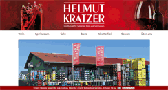 Desktop Screenshot of getraenke-kratzer.de