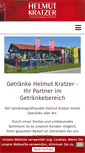 Mobile Screenshot of getraenke-kratzer.de
